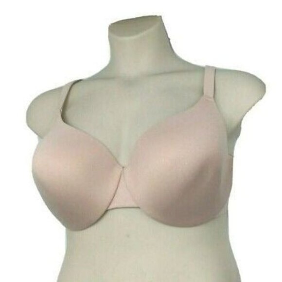 Lane Bryant Cacique Womens Bra Backsmoother U/W Full Coverage Size 44DDD Pink - Picture 4 of 10